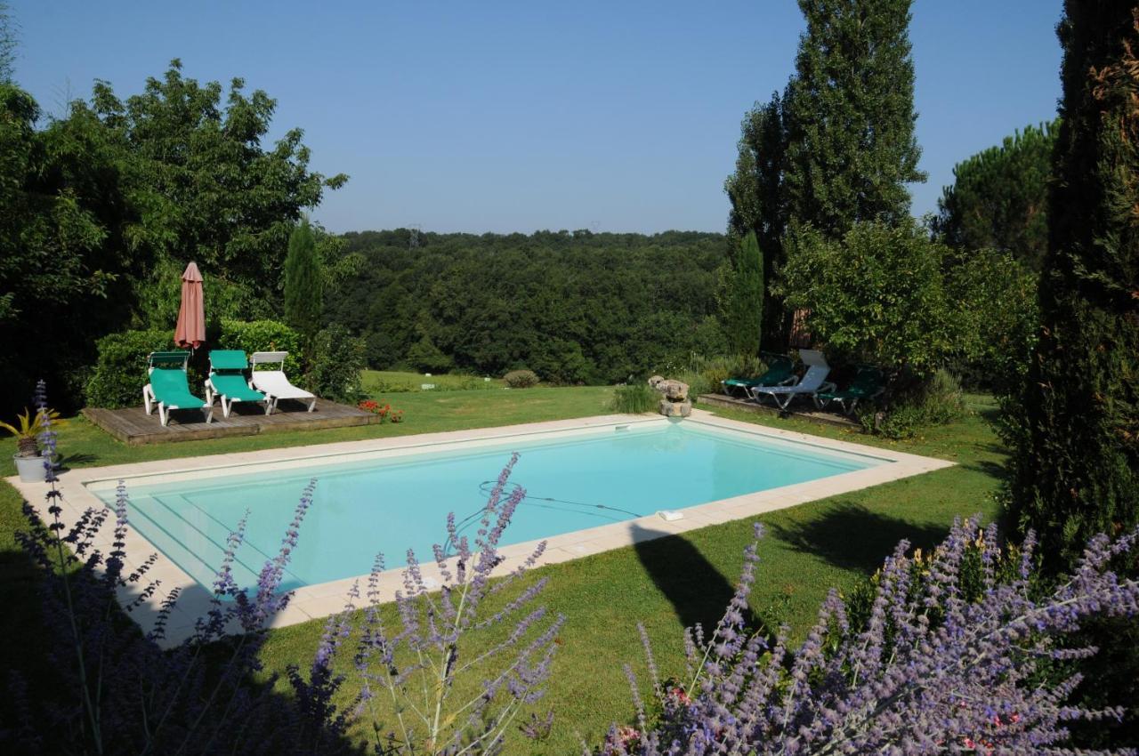 Bed and Breakfast Les Tamaris Castelnau-sur-Gupie Esterno foto