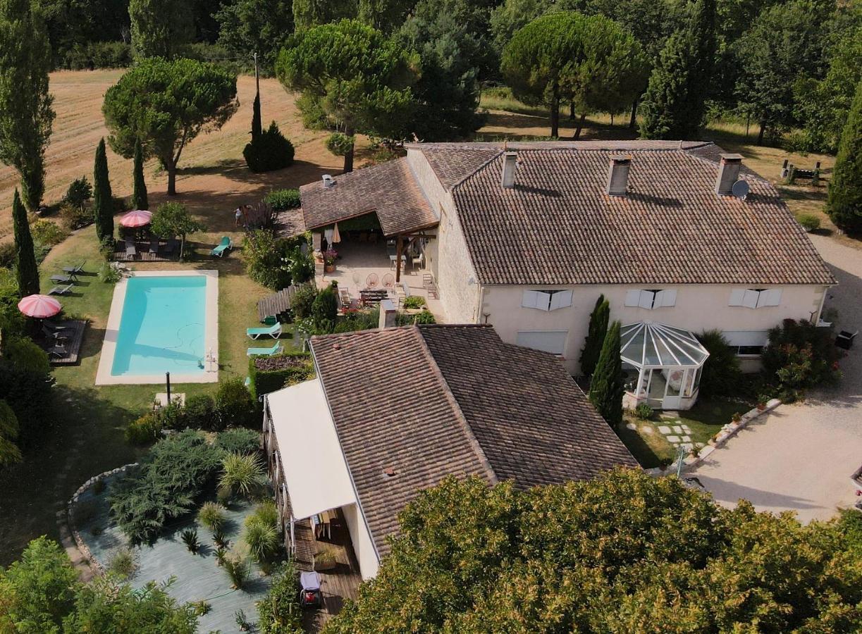 Bed and Breakfast Les Tamaris Castelnau-sur-Gupie Esterno foto